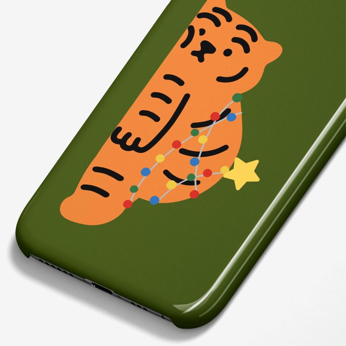 Tree Tiger手機殼（硬殼赤虎）