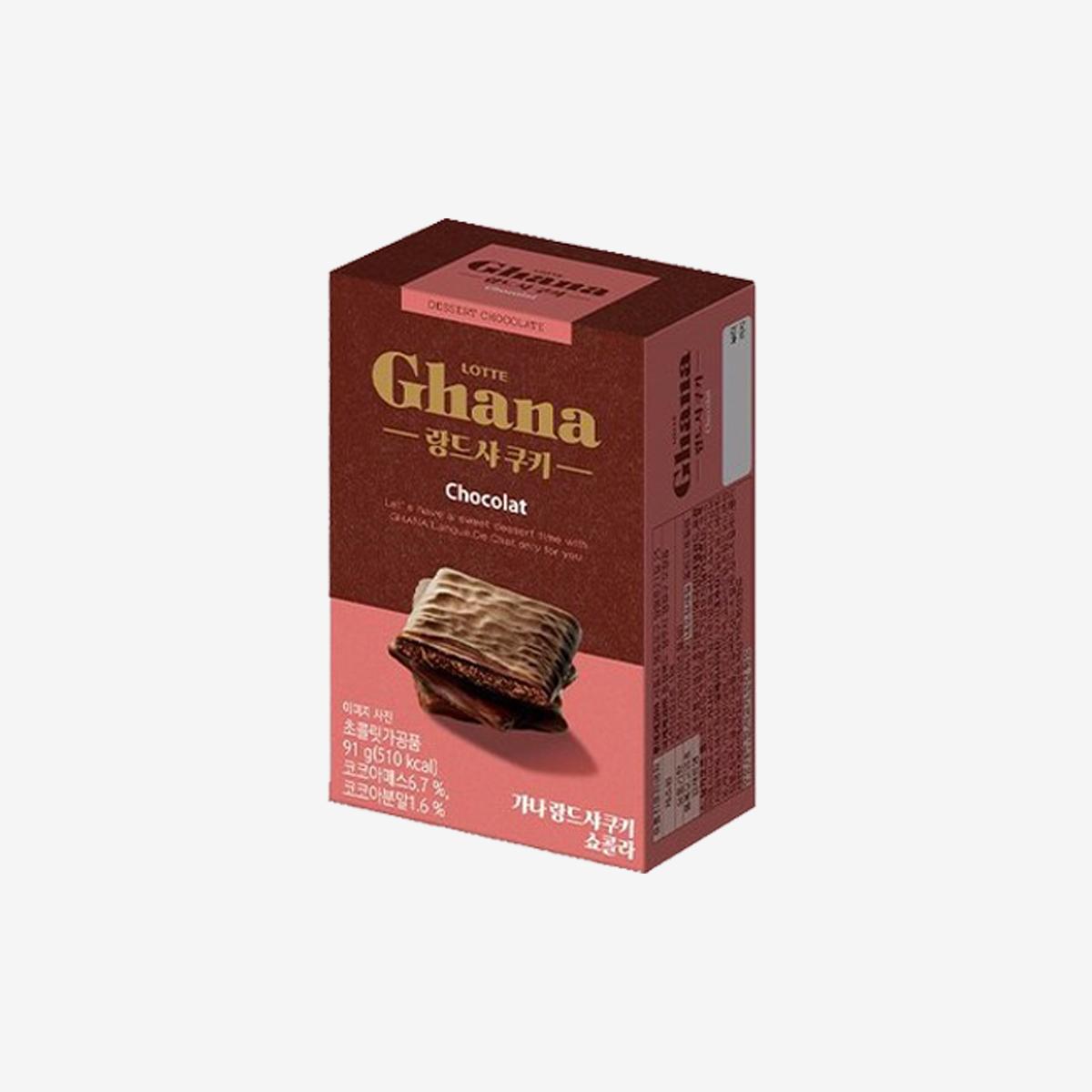 Ghana 黑巧克力酥餅（91g）