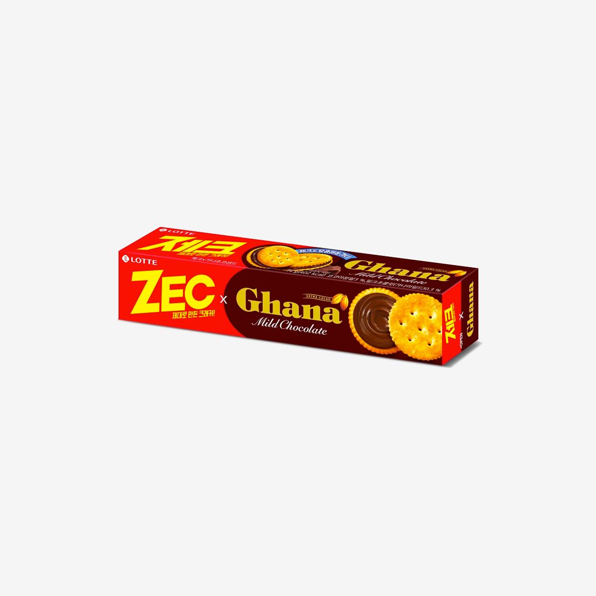 ZEC X Ghana巧克力夾心餅乾（74g）