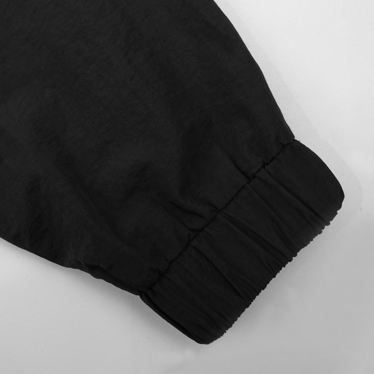 《NCT DREAM同款》半拉鍊立領防風外套（黑色）