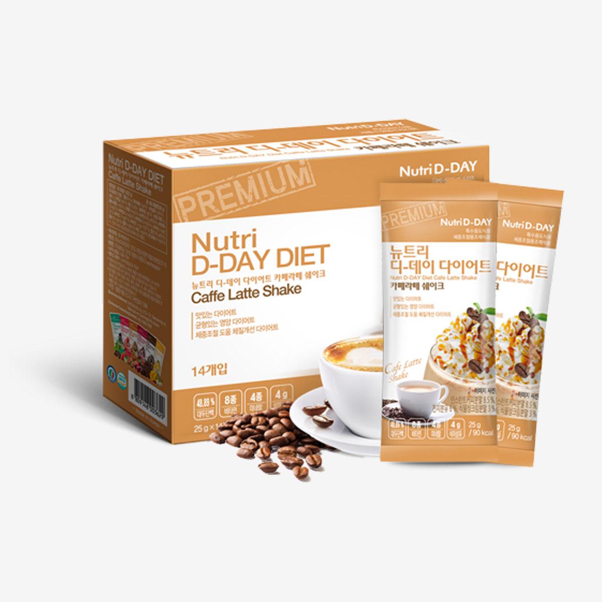 Diet Cafe Latte Shake (14 packs)