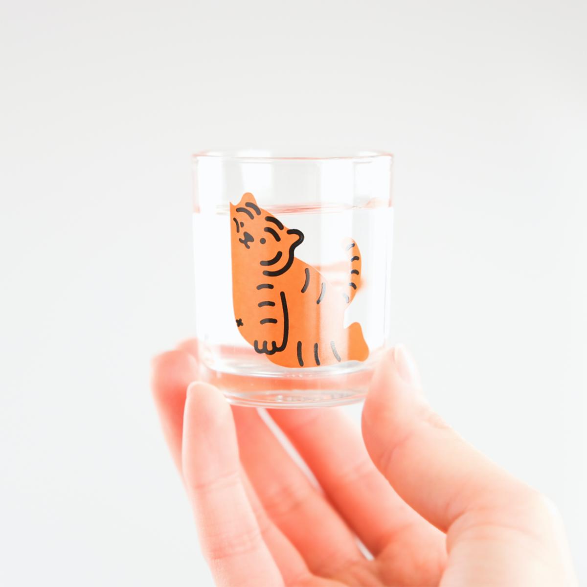 Tiger Shot Glasses (Orange)