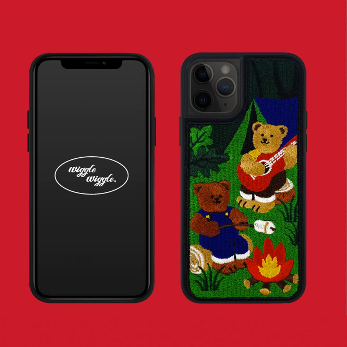 iPhone Embroidery Case Season 3 (Camping)