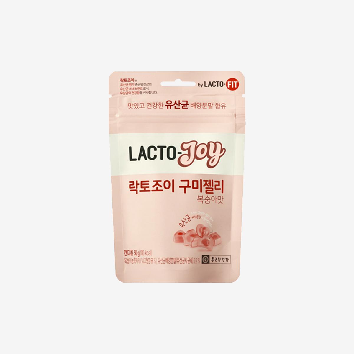 Lacto Joy 水蜜桃口味益生菌軟糖（50g）