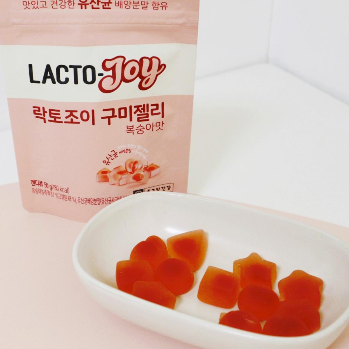 Lacto Joy 水蜜桃口味益生菌軟糖（50g）