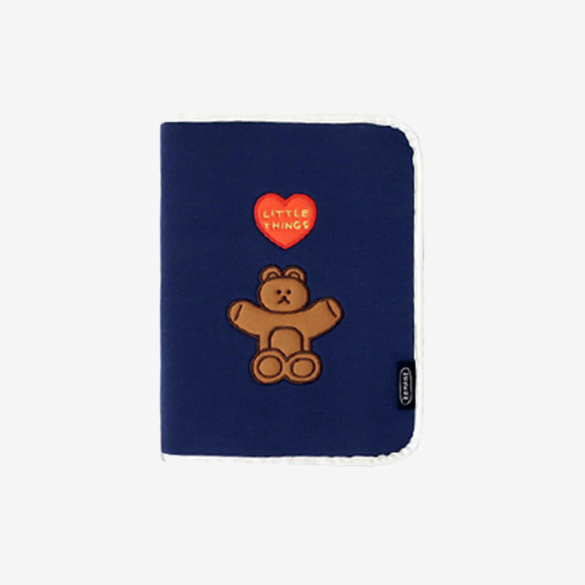 OPEN iPad收納包（棕色小熊）