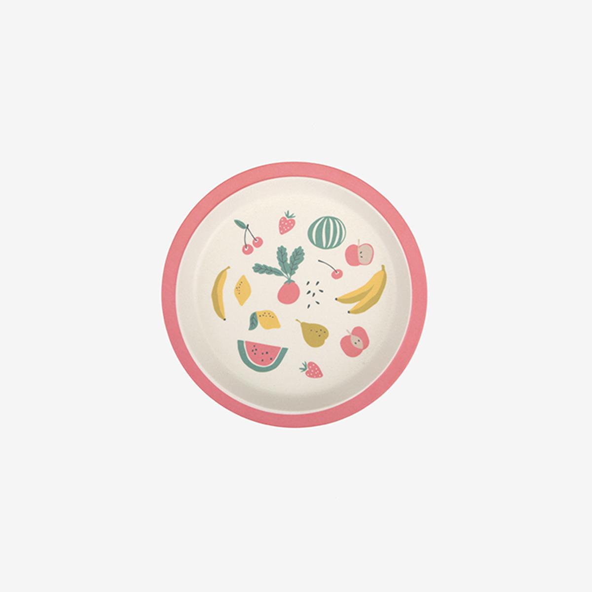 Bamboo Kids兒童環保餐具組 Ver.2（新鮮水果）