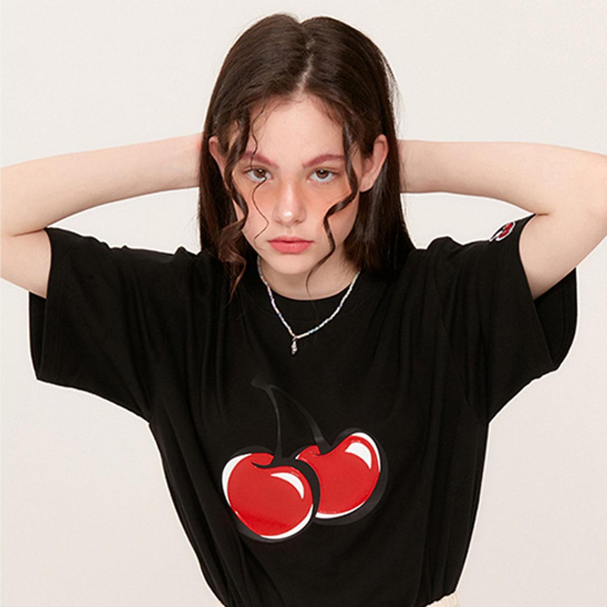Big Cherry Jelly T-Shirt KS (Black)