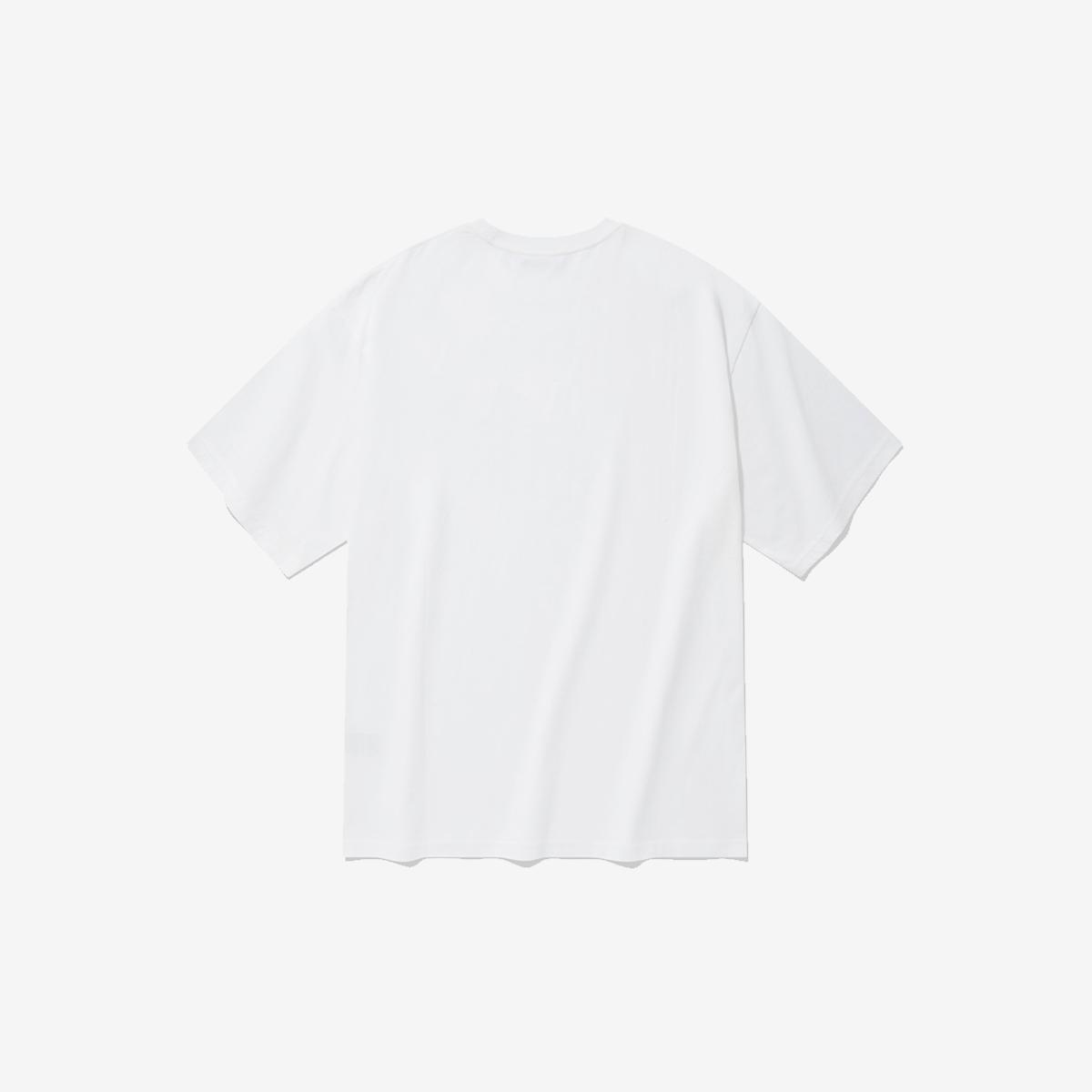 CLIP LOGO短袖T恤（白色）