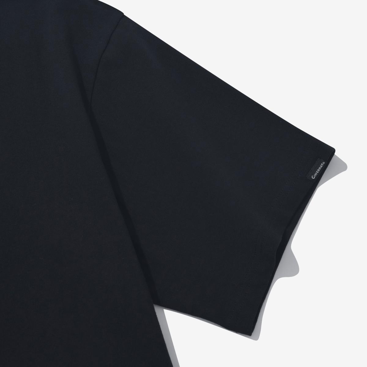 CLIP LOGO短袖T恤（黑色）