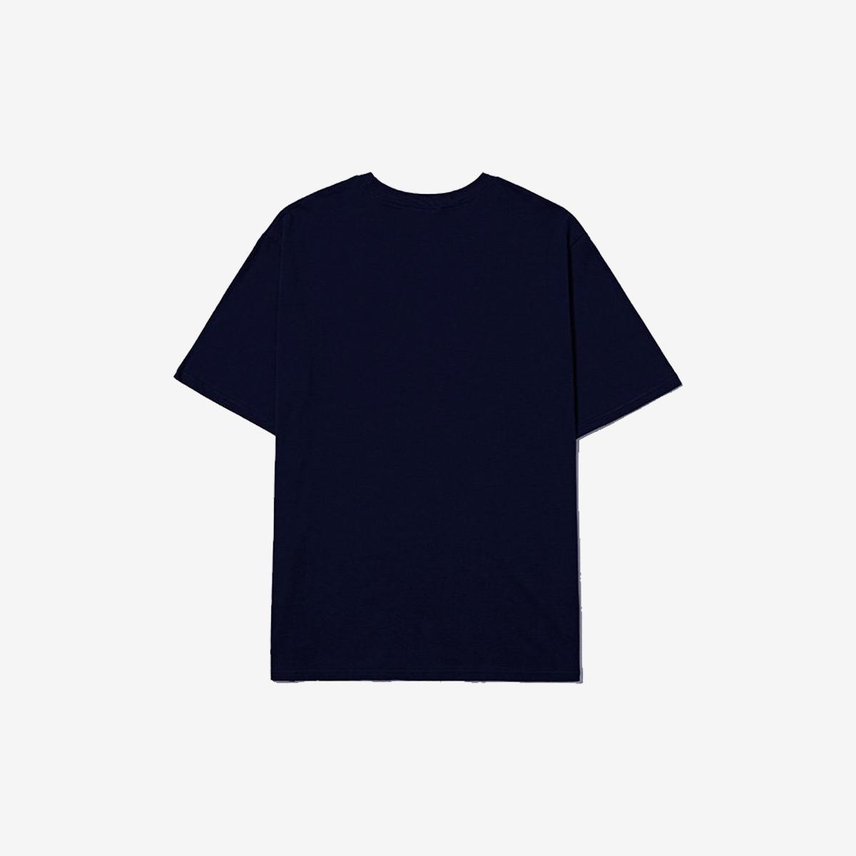 月桂葉LOGO短袖T恤（海軍藍）