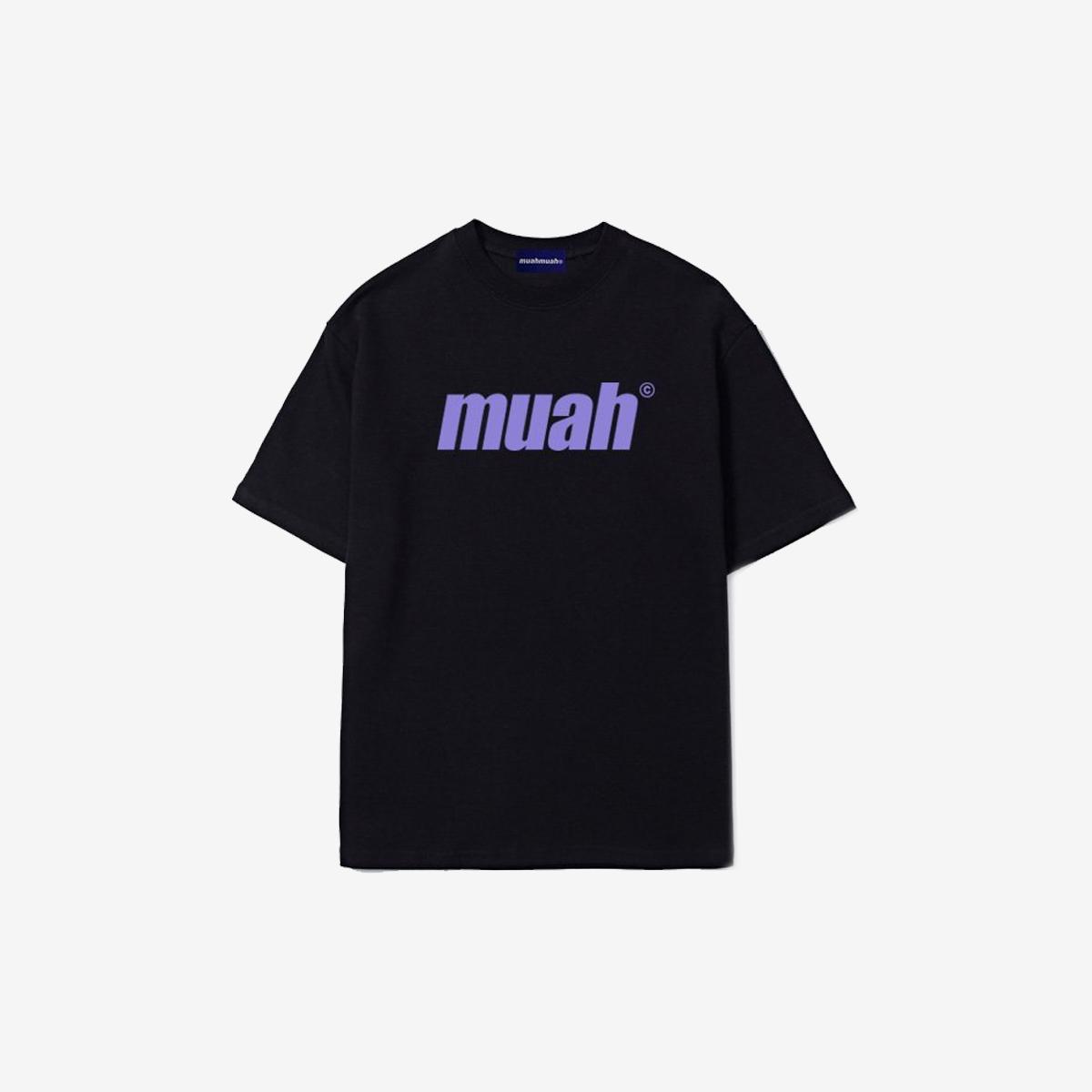 Balance Muah LOGO短袖T恤（黑色）