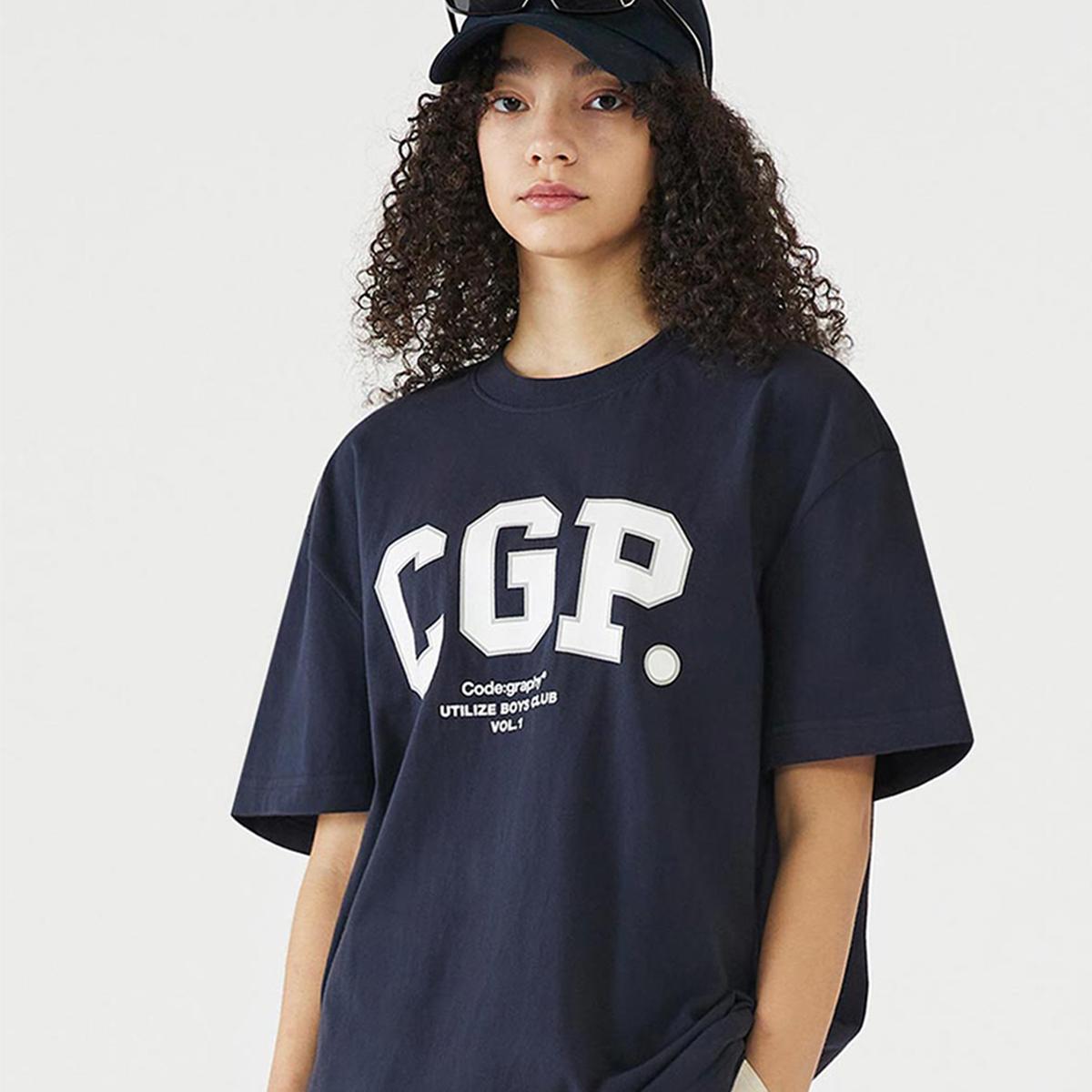 弧形CGP LOGO短袖T恤