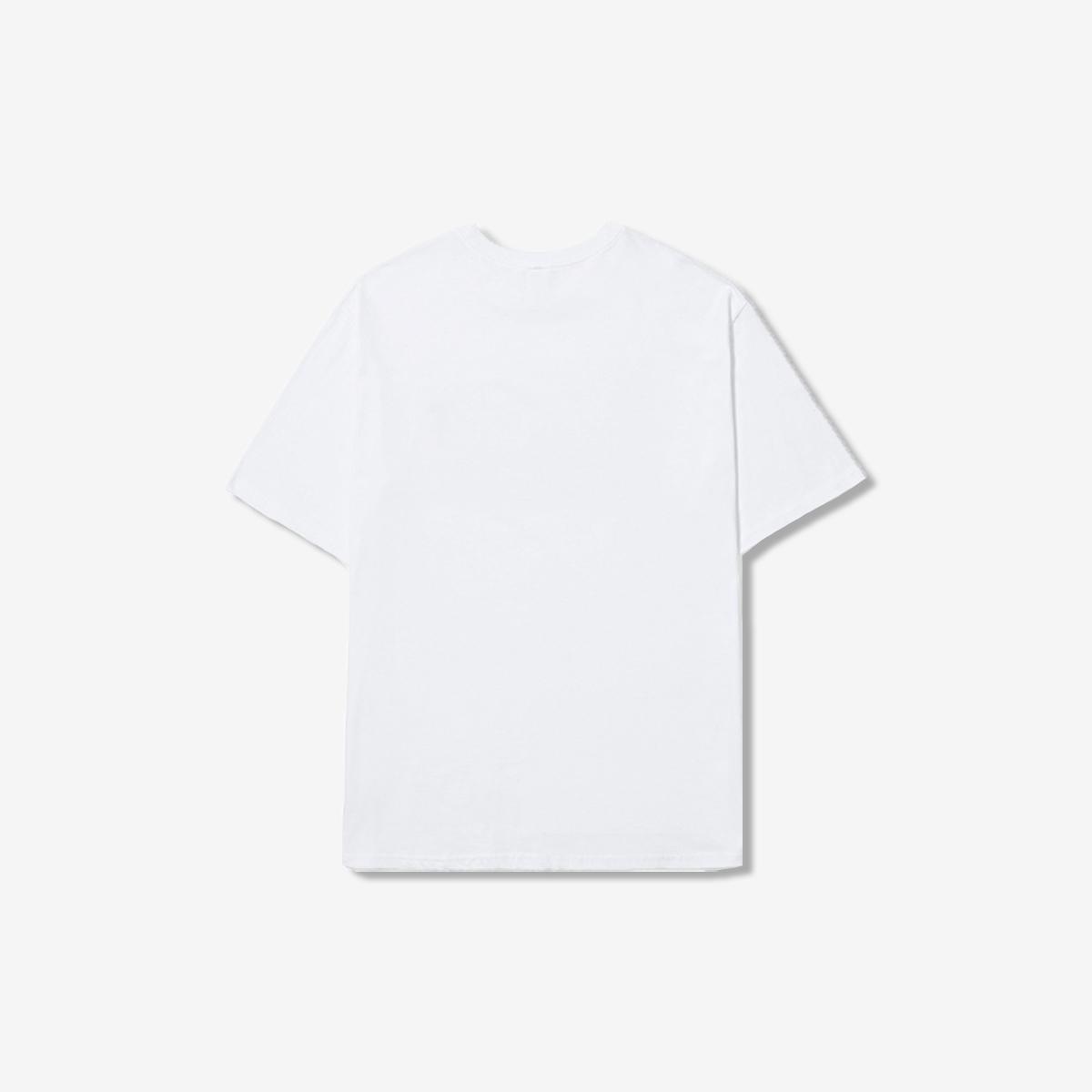 蝴蝶餅造型短袖T恤（白色）
