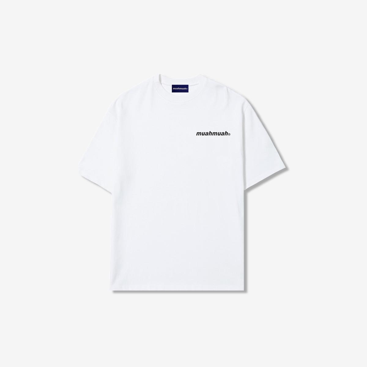 VIVID LOGO短袖T恤（白色）