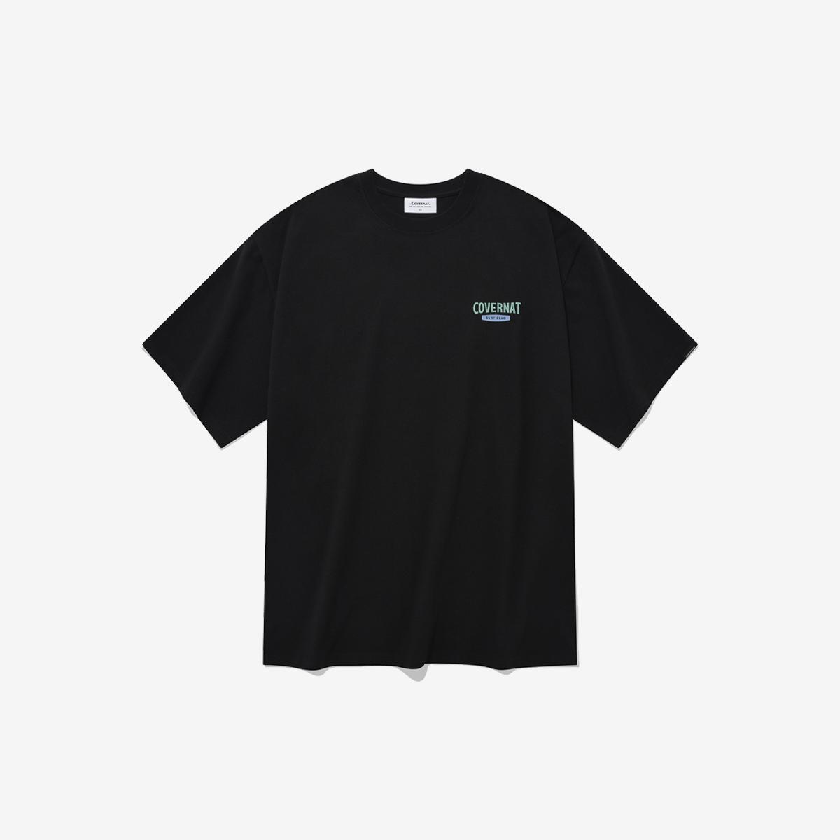 OCEAN LAYOUT短袖T恤（黑色）