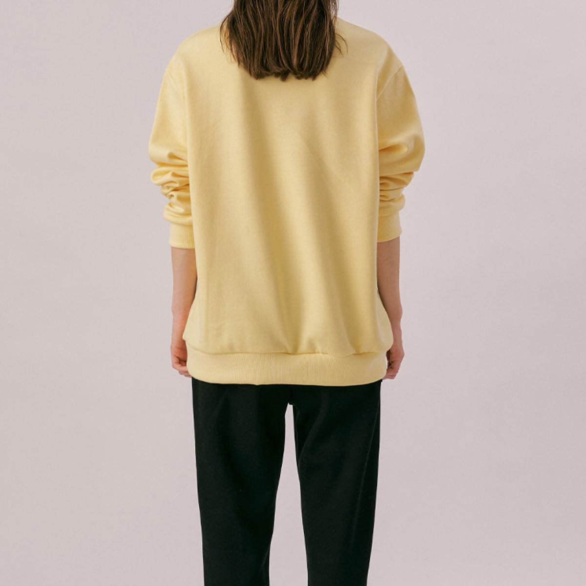Club Essential Sweater (Light Lemon)