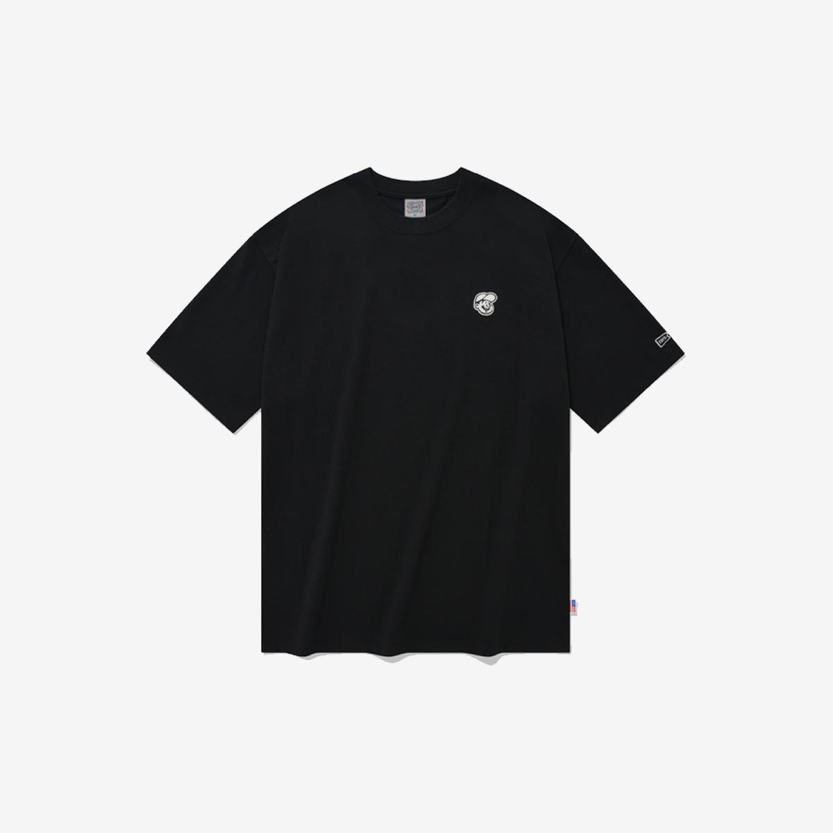 經典LOGO涼感棉短袖T恤兩件組（黑色/白色）