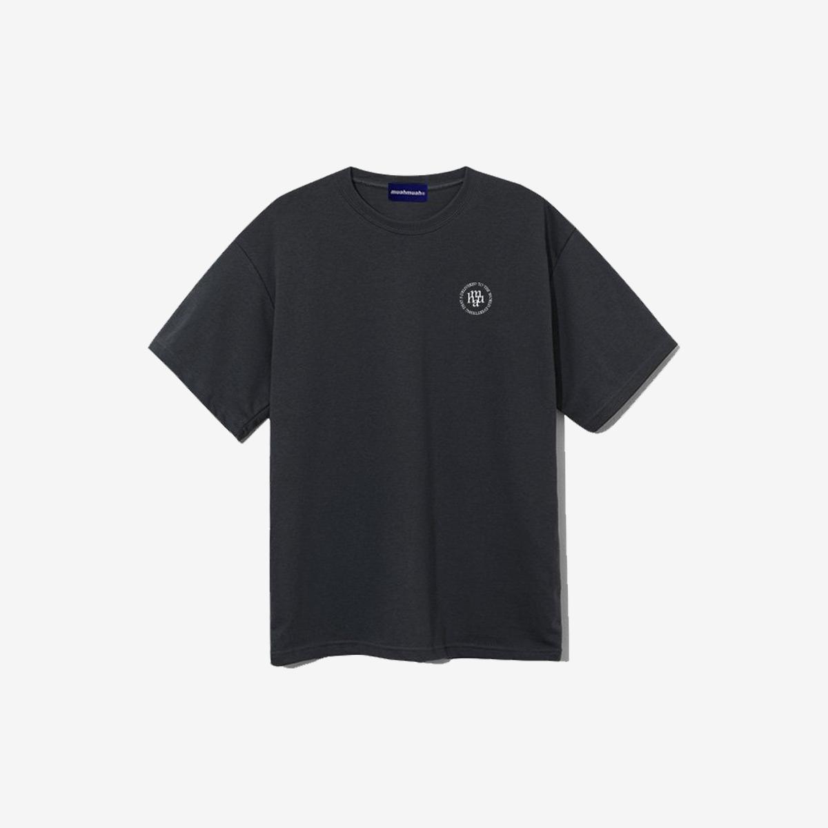 Circle Signature LOGO短袖T恤（黑炭色）