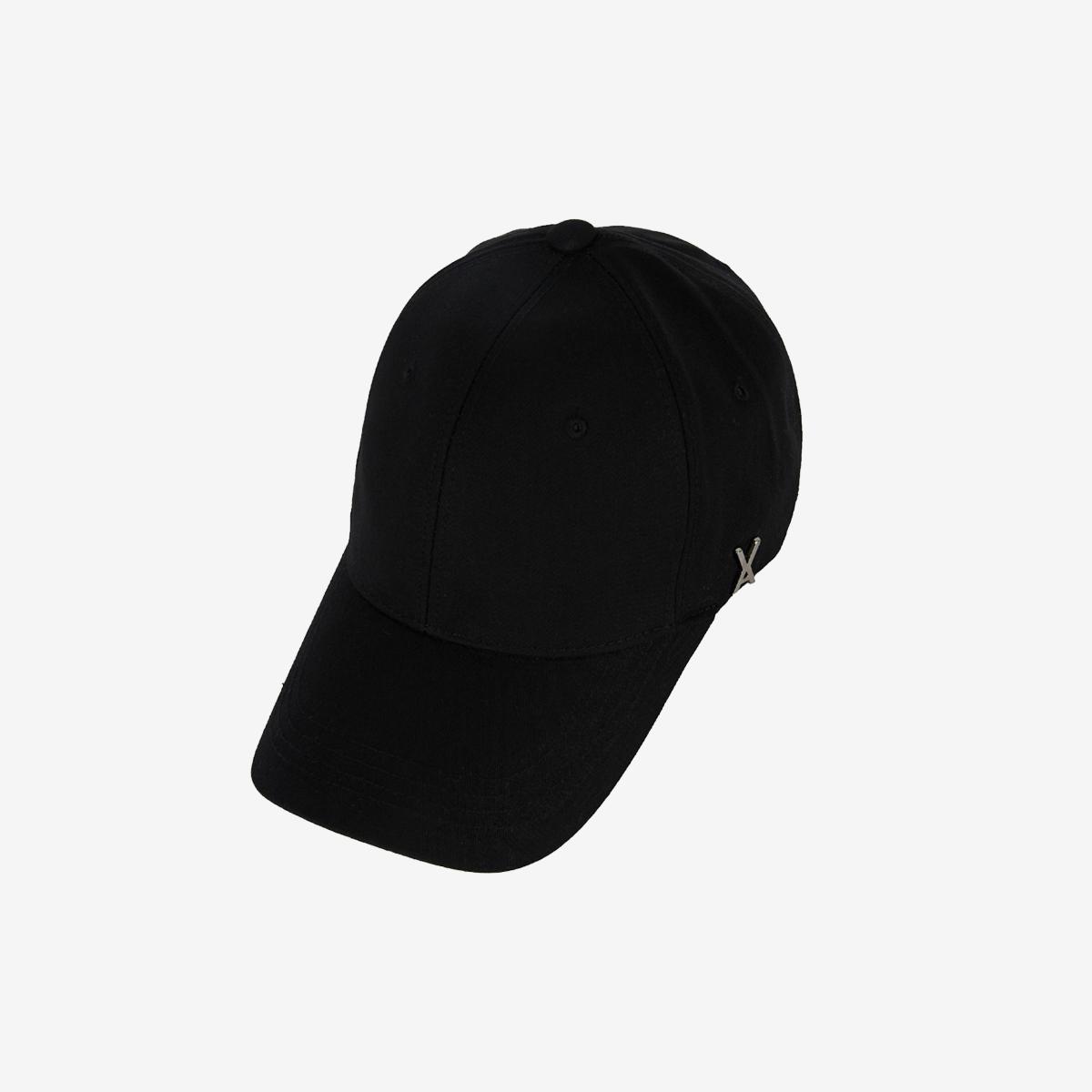 《TWICE MINA&SEVENTEEN 圓佑同款》Stud LOGO棒球老帽（黑色）