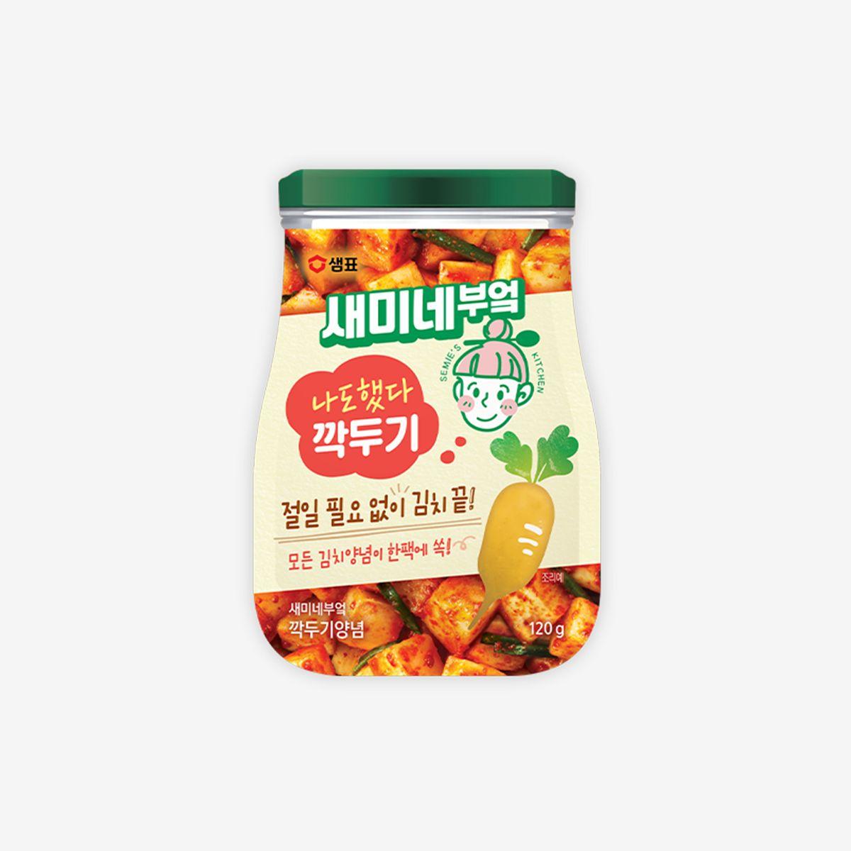 韓式醃蘿蔔泡菜醬料（120g）
