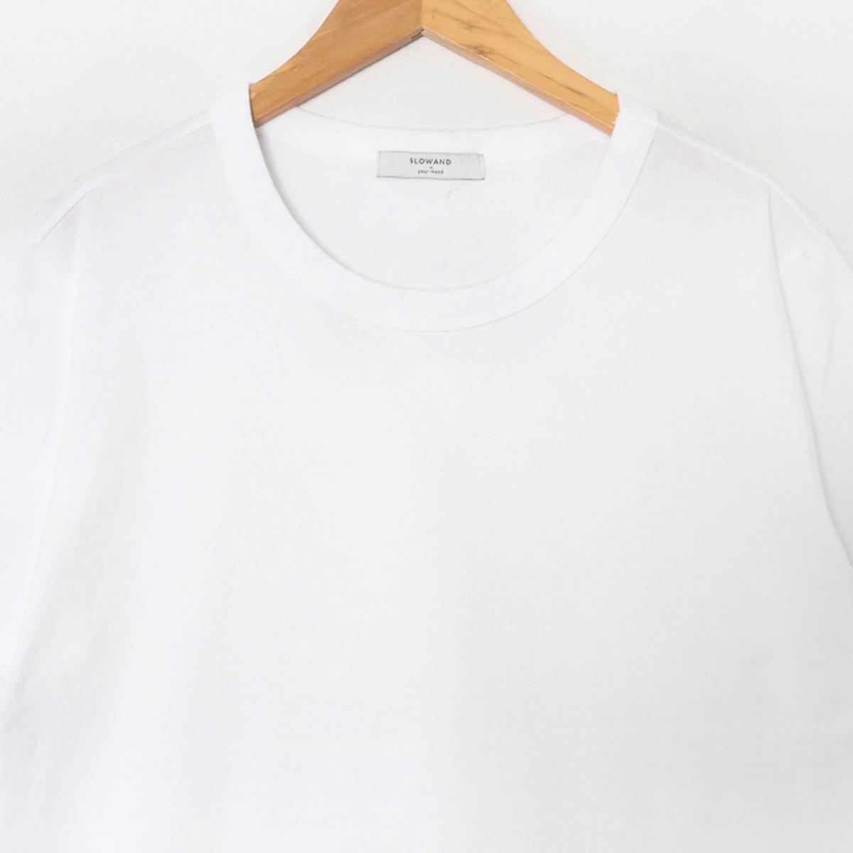 365 基本款圓領短袖T恤（白色）