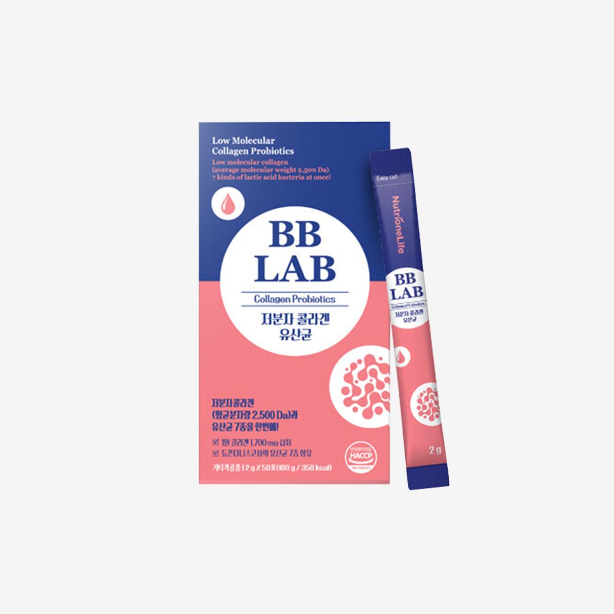 《少女時代 潤娥代言》BB LAB低分子膠原蛋白益生菌（50包入）