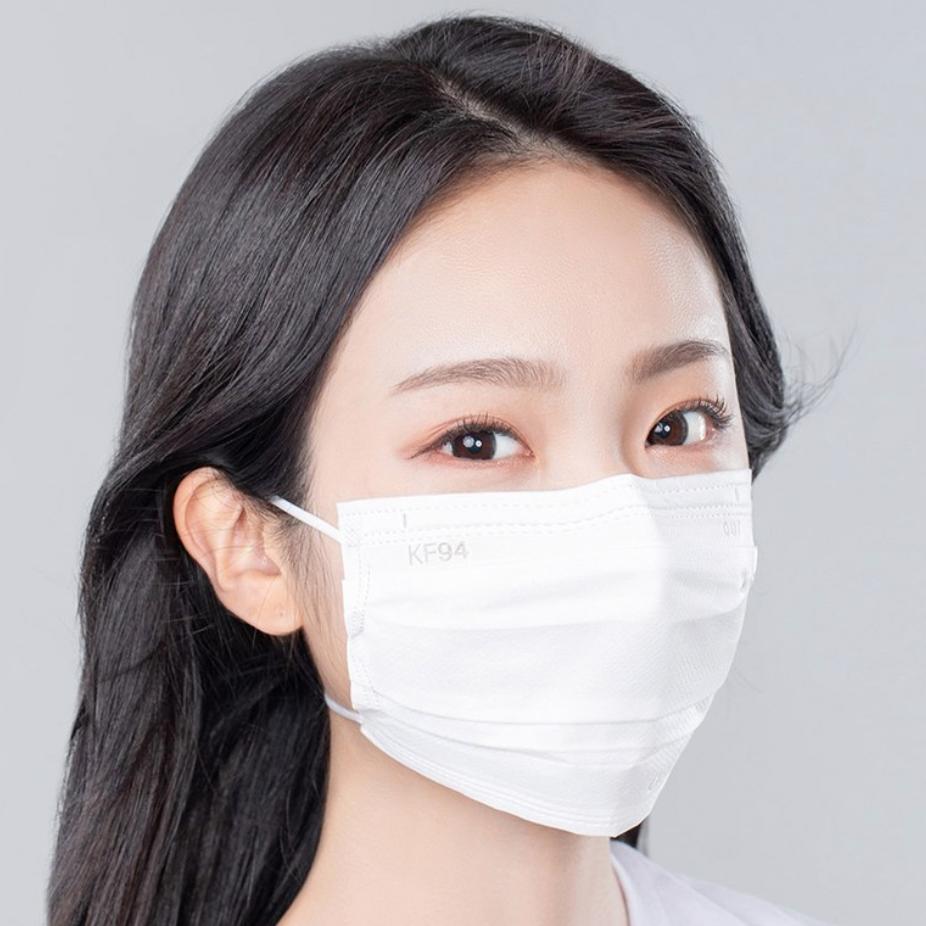 KF94 Dental Mask (50 Pieces) (White)