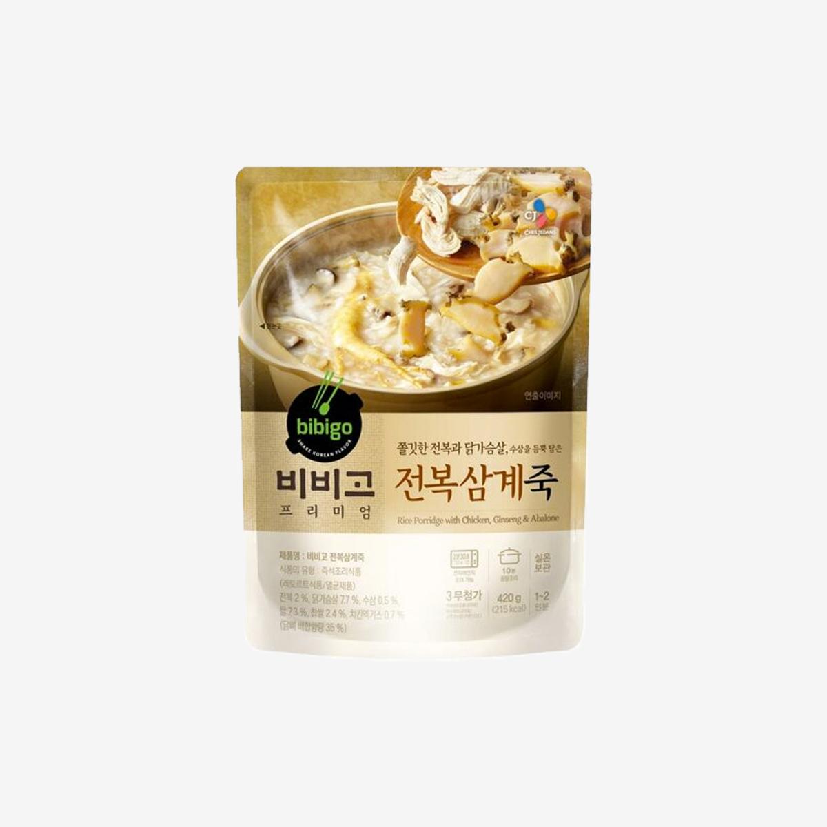 鮑魚蔘雞粥 (420g)