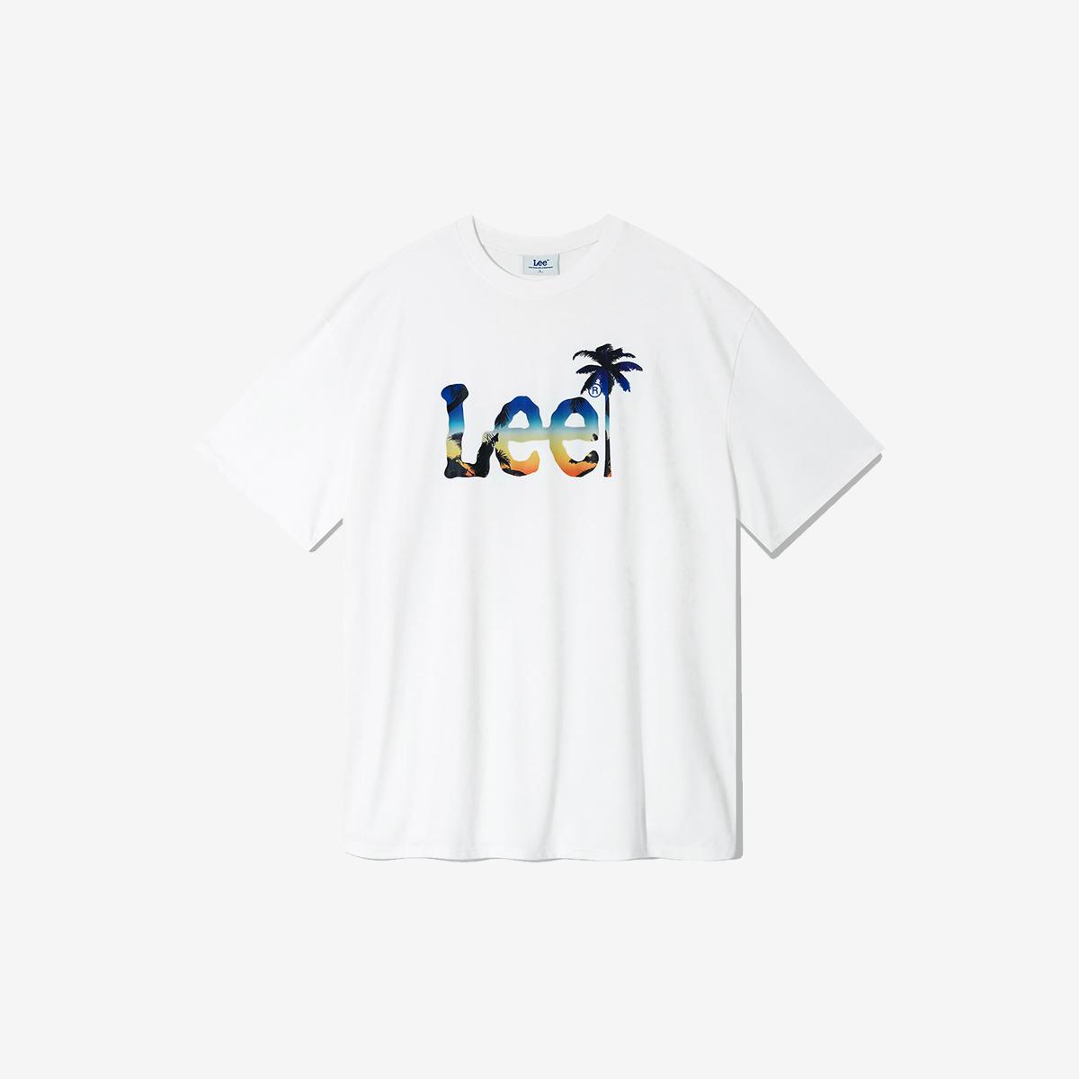 夏日風情LOGO短袖T恤