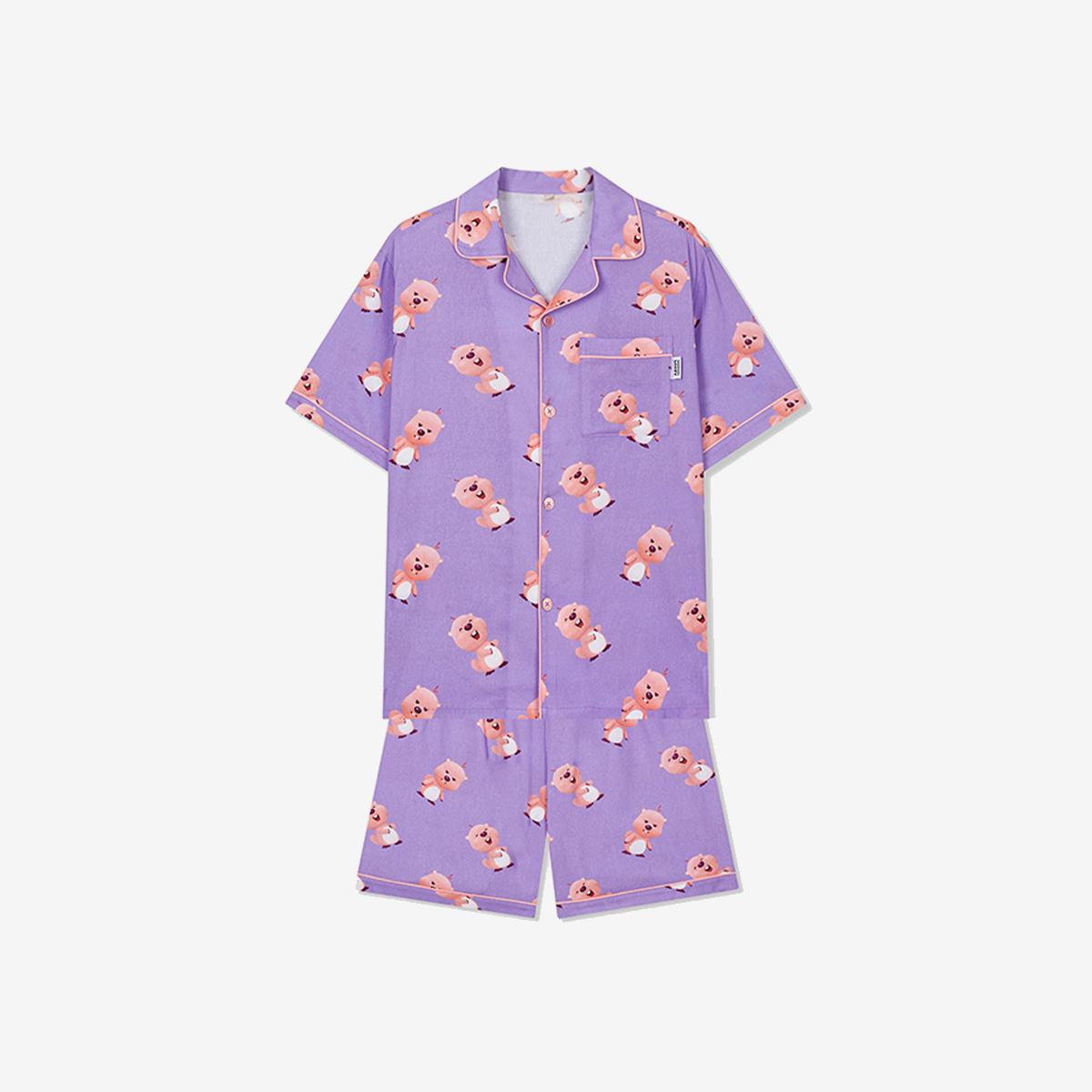 Small Long Luffy Soft Sprout Luffy Pajamas SPPPC25U09 (Light Purple)