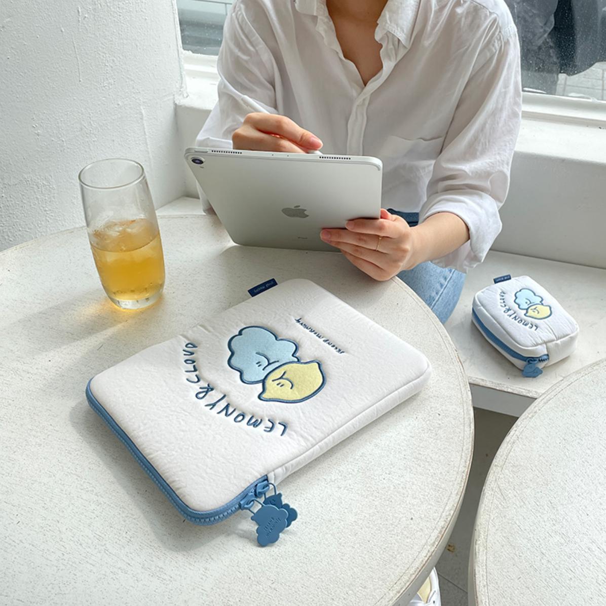 檸檬雲朵iPad袋
