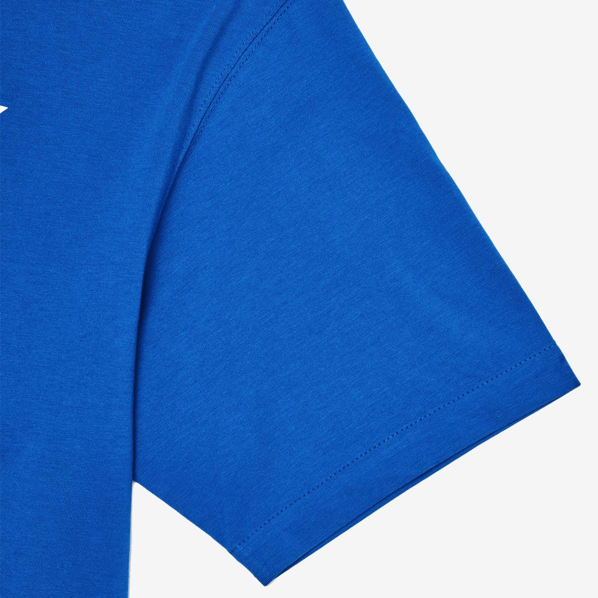 基本大LOGO短袖T恤（藍色）