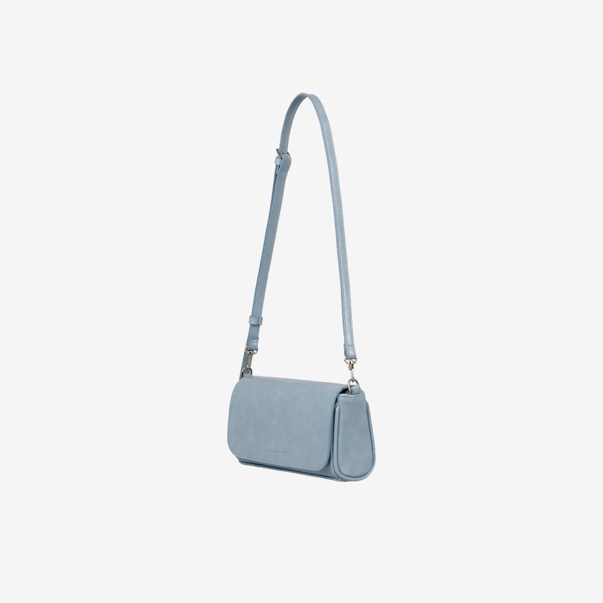 Oval Mini Shoulder/Crossbody Bag (Sky Blue)