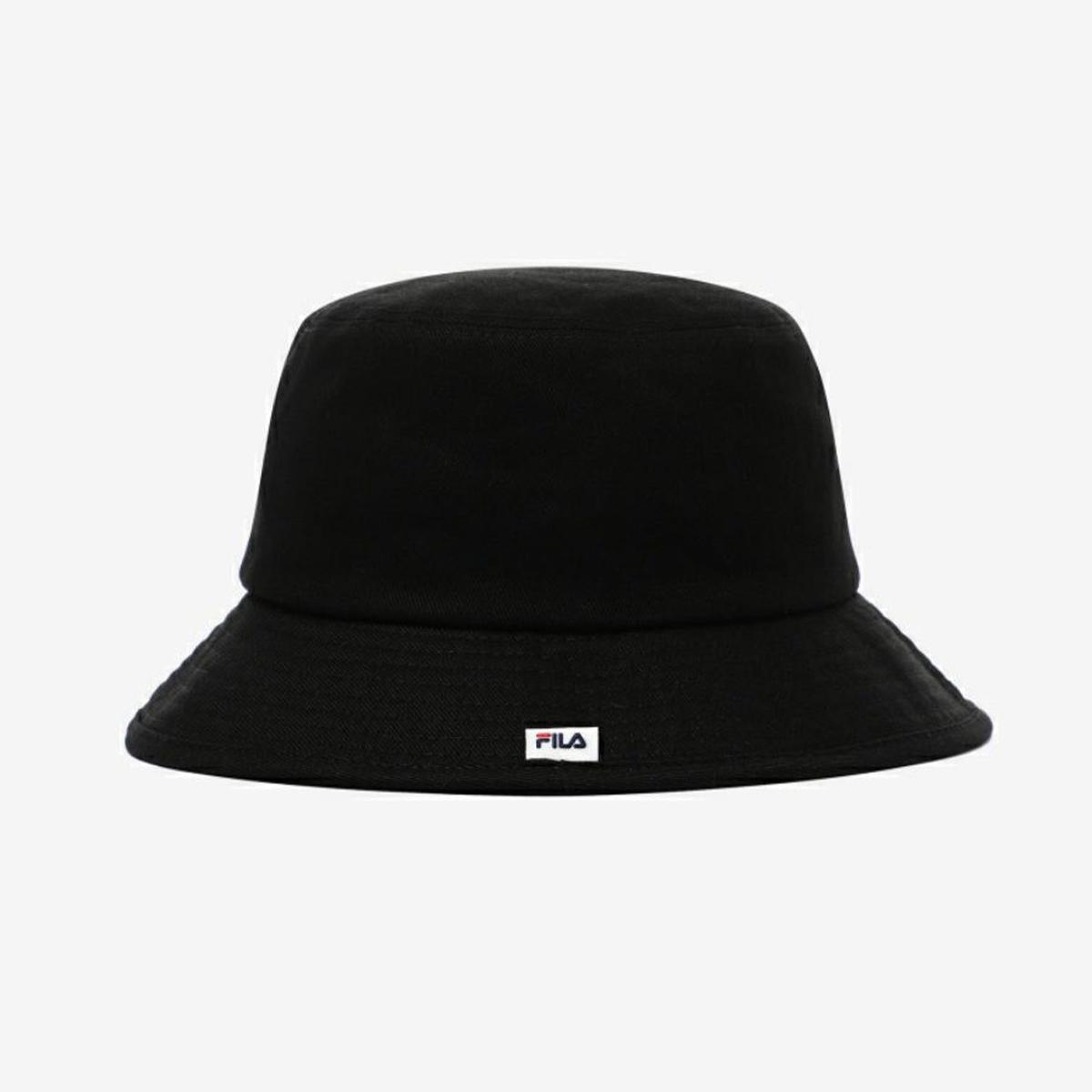 經典刺繡LOGO漁夫帽（黑色）