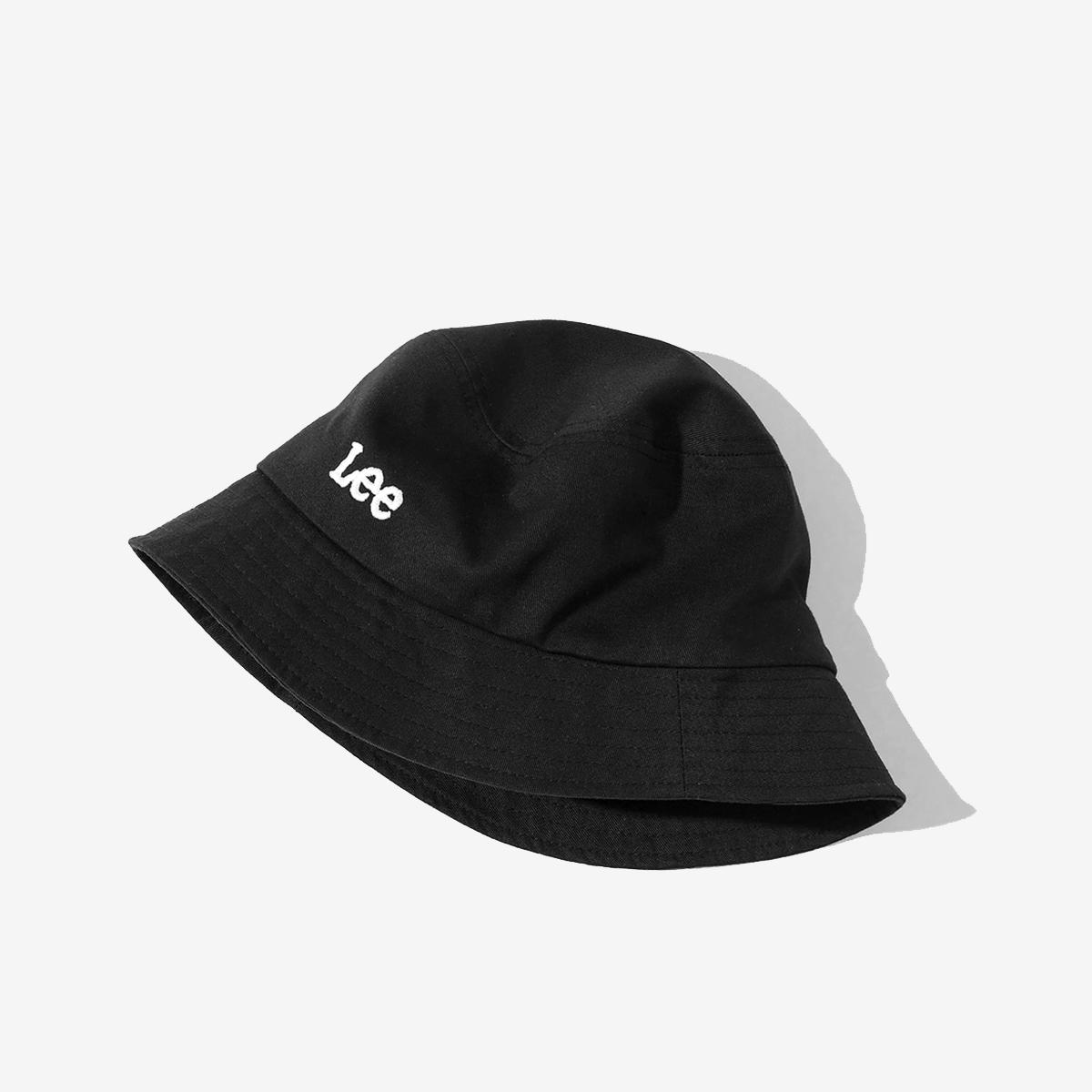 刺繡LOGO漁夫帽（黑色）