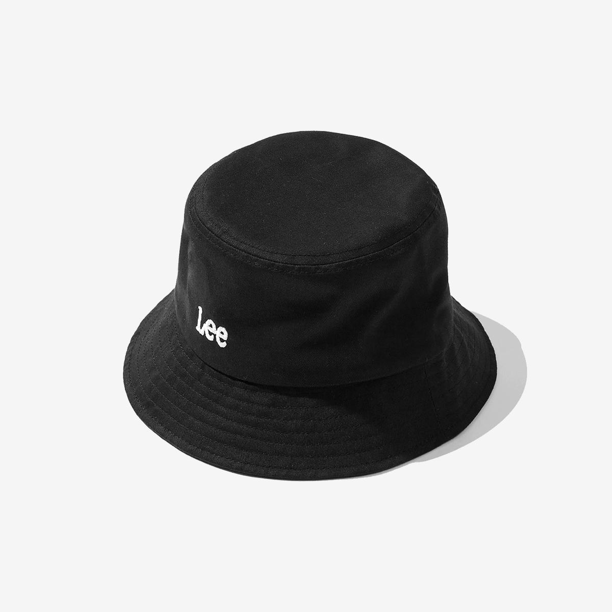 刺繡LOGO漁夫帽（黑色）