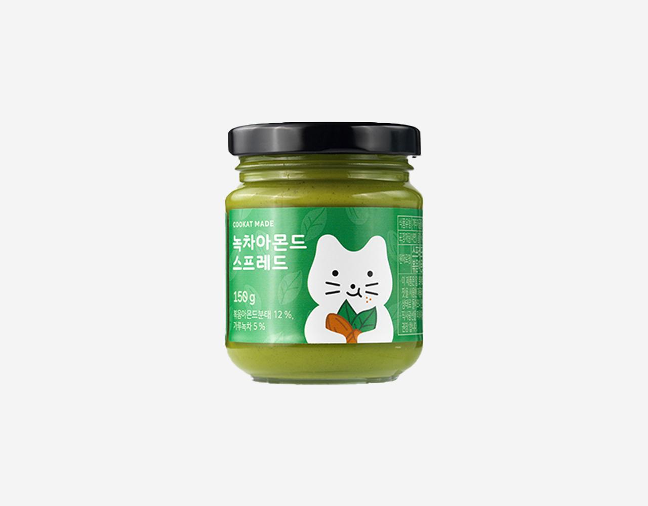 韓国人気スプレッド 抹茶アーモンド味(150g)