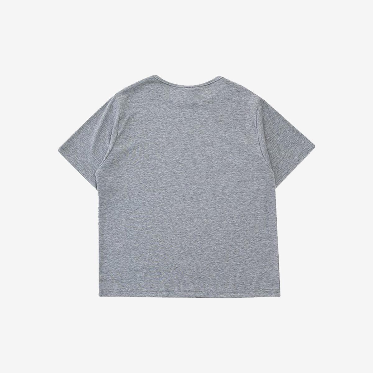 Muah Signature短袖T恤（灰色）