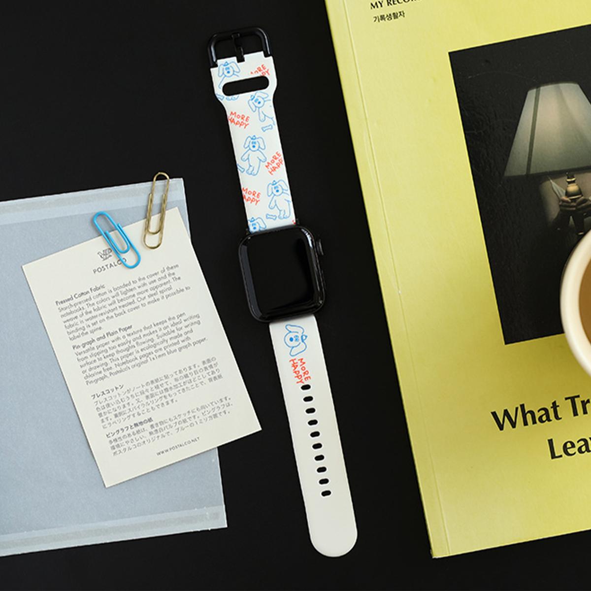 Apple Watch矽膠錶帶 ver.4（查理）