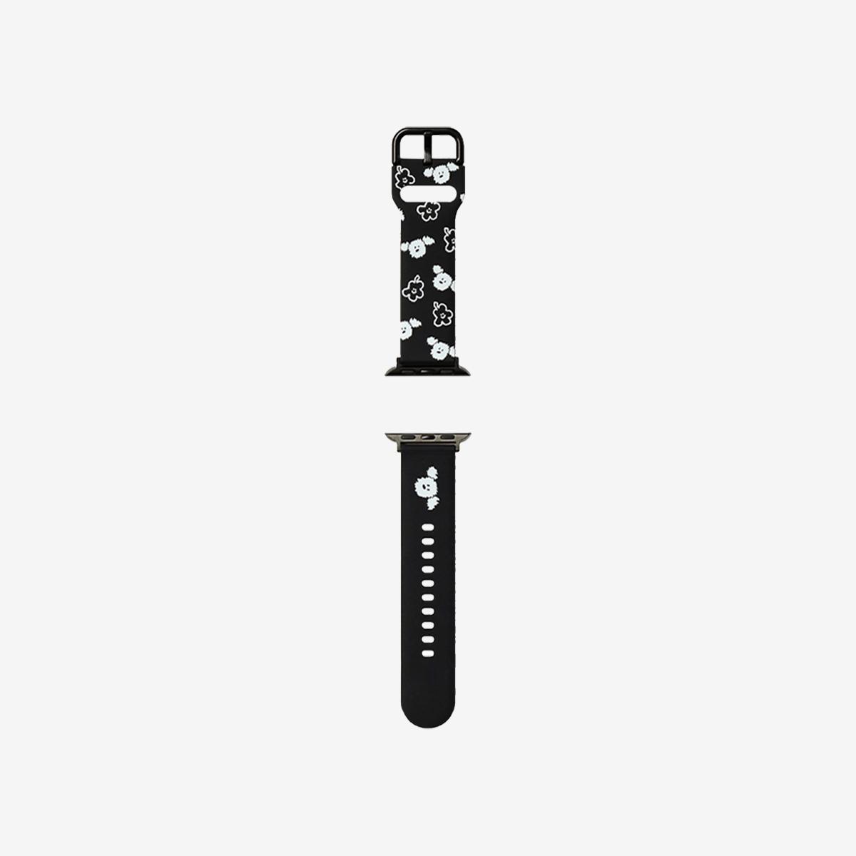 Apple Watch矽膠錶帶 ver.4（奔跑小胡椒）