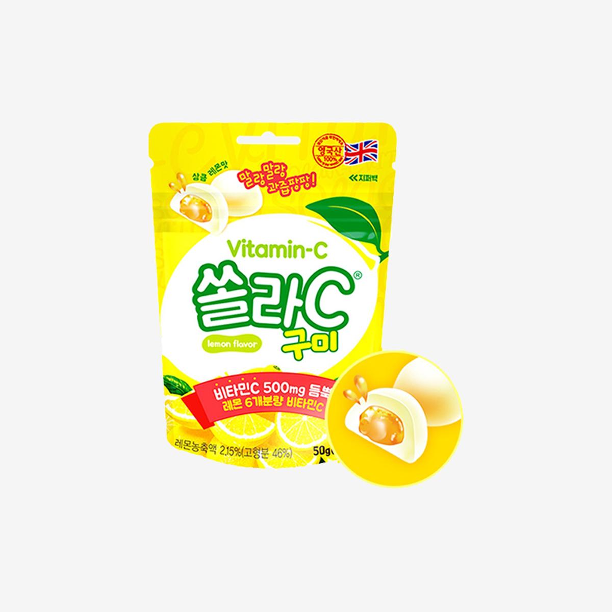 檸檬夾心維他命C軟糖（50g）
