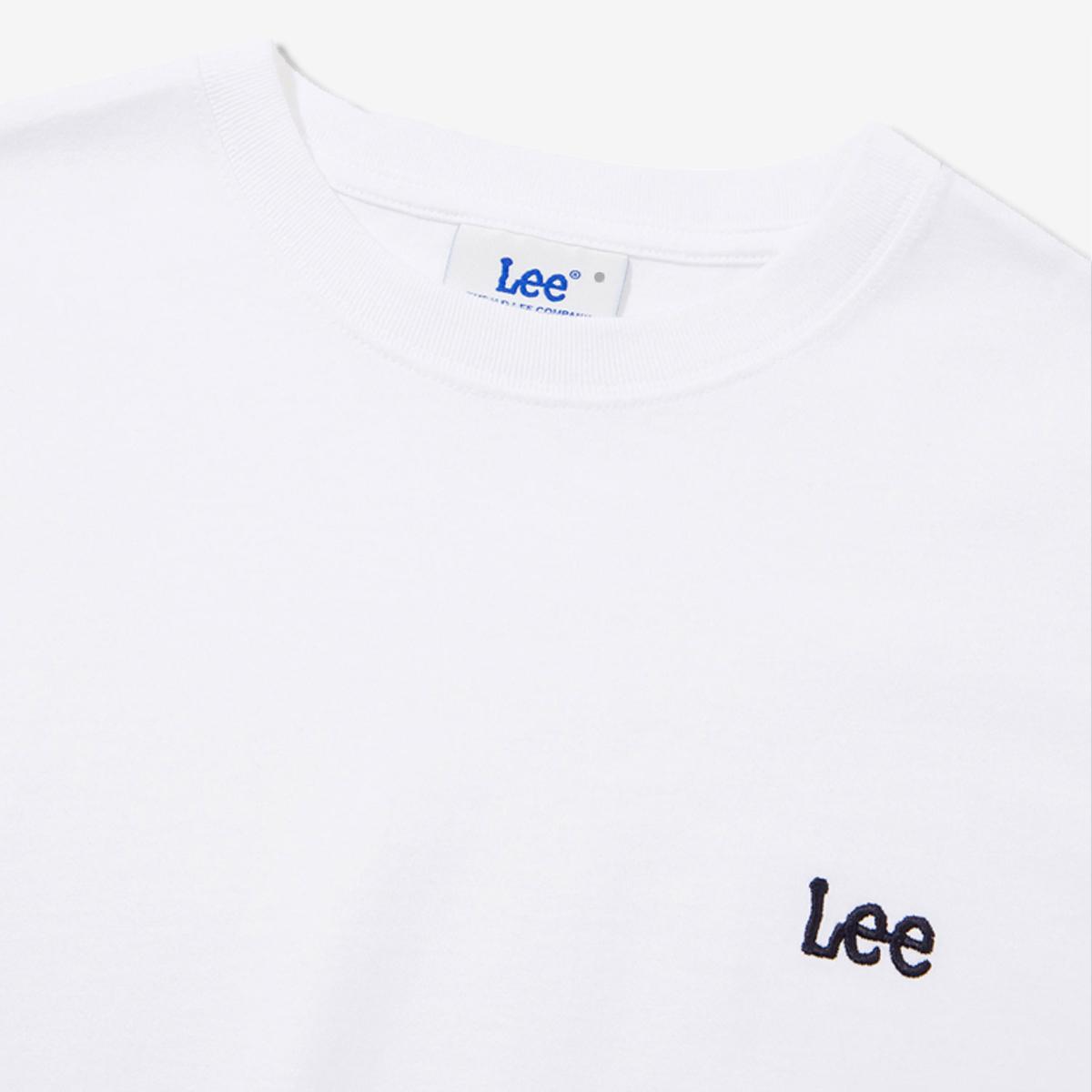 迷你刺繡LOGO短袖T恤（白色）