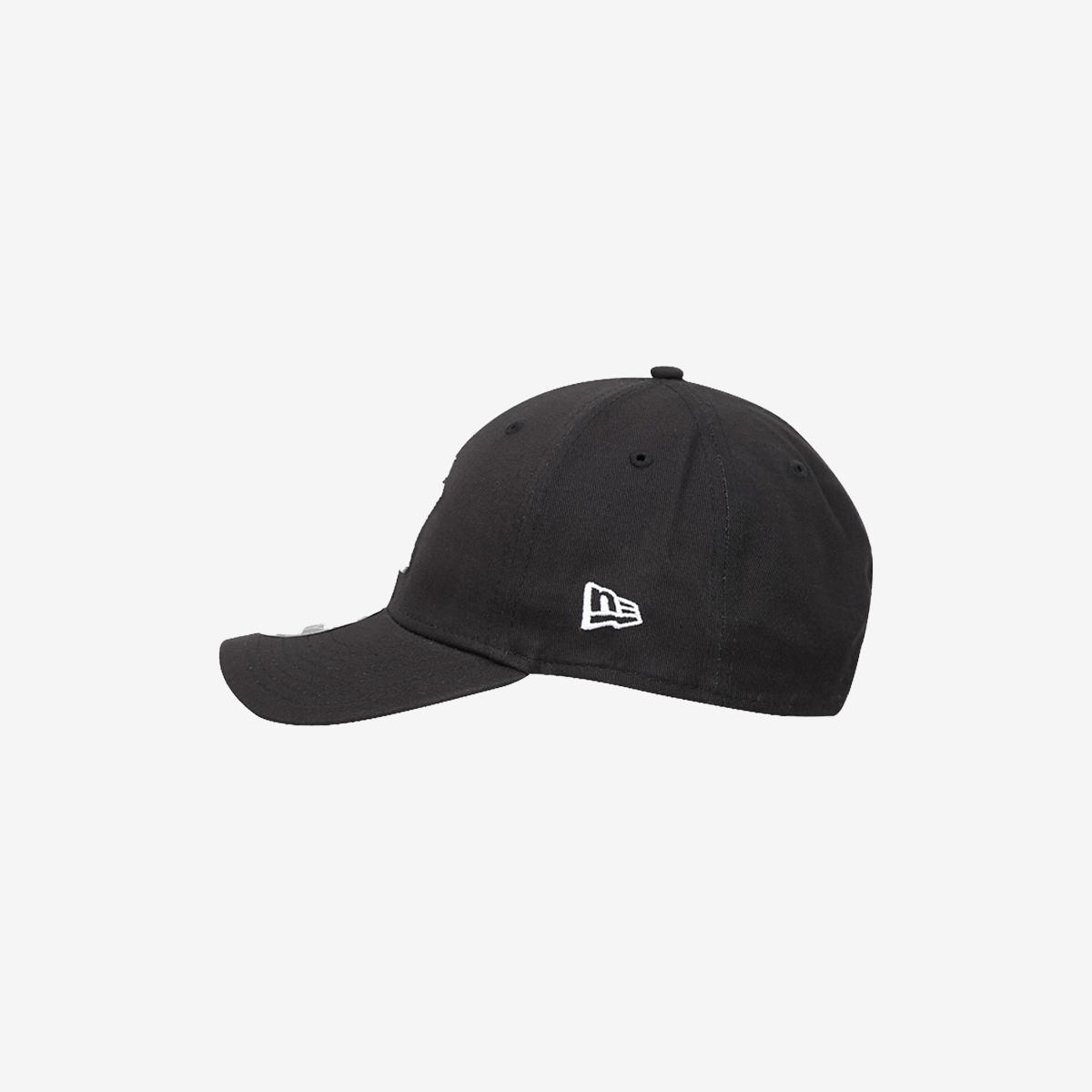 基本紐約洋基隊棒球帽（黑/白）