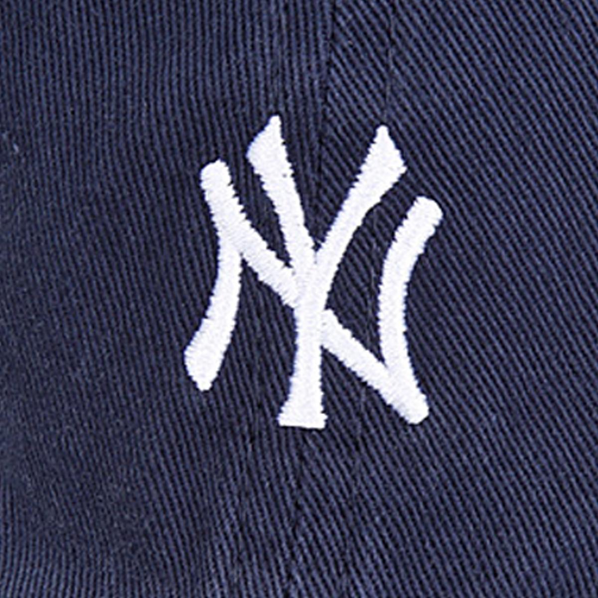 紐約洋基隊小LOGO棒球帽（海軍藍）