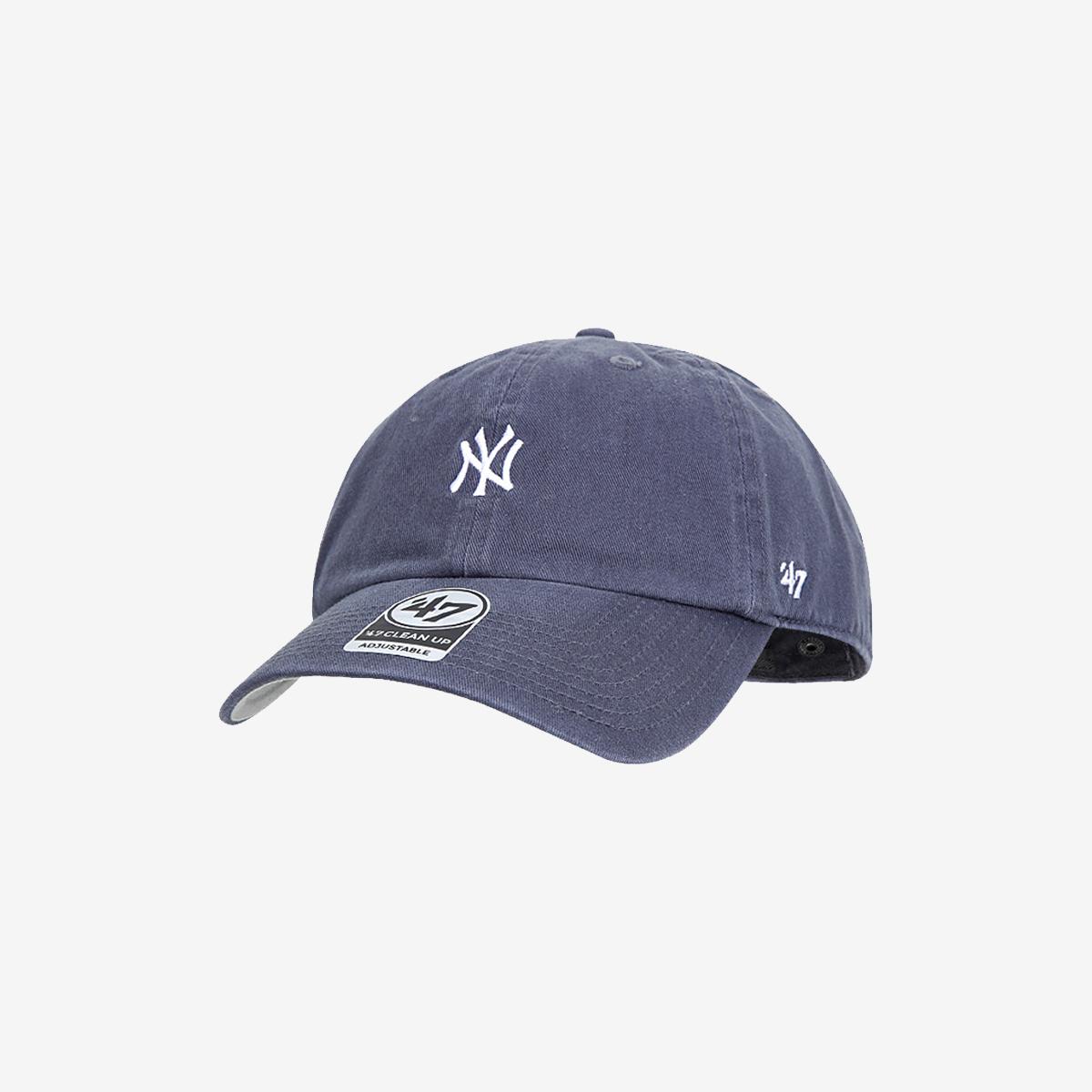 紐約洋基隊小LOGO棒球帽（復古海軍藍）