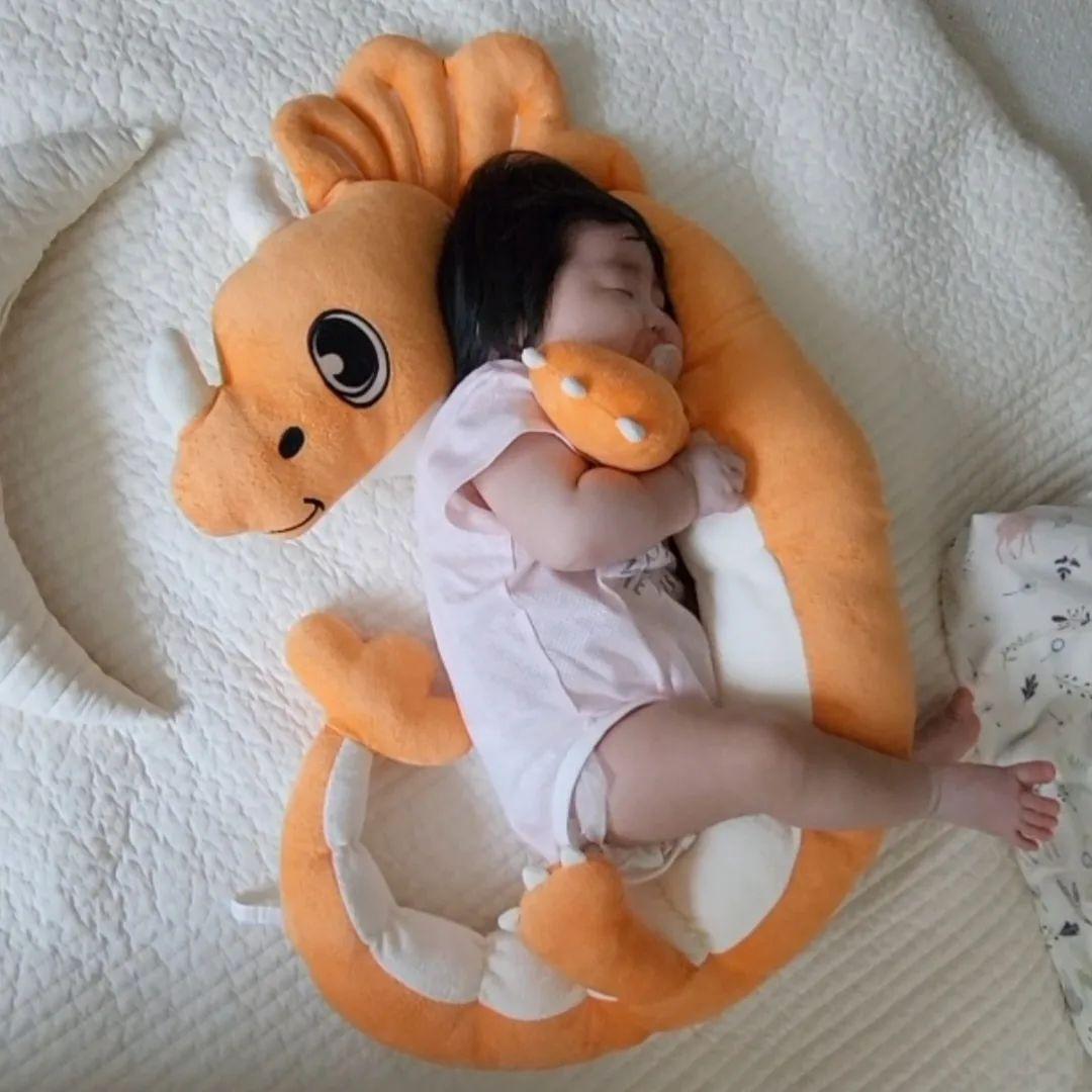 動物造型寶寶陪睡枕