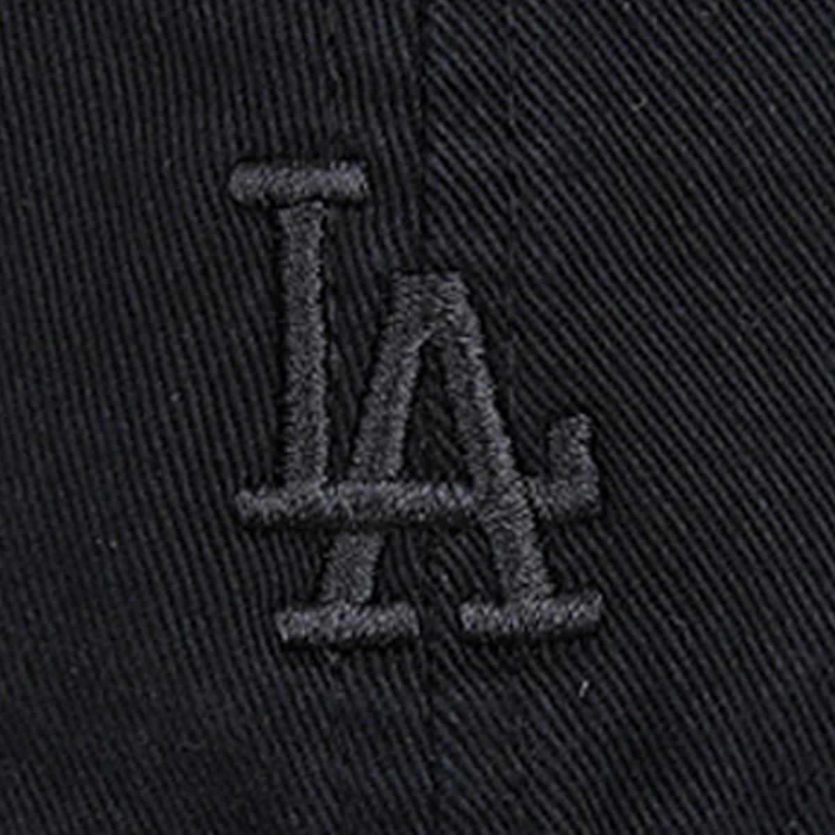 LA道奇隊小LOGO棒球帽（黑色）
