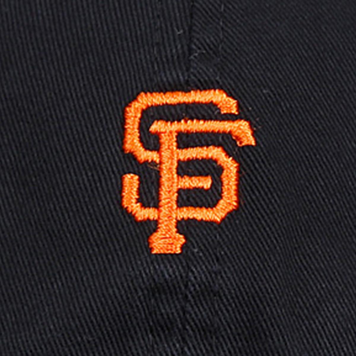 舊金山巨人隊小LOGO棒球帽（黑色）