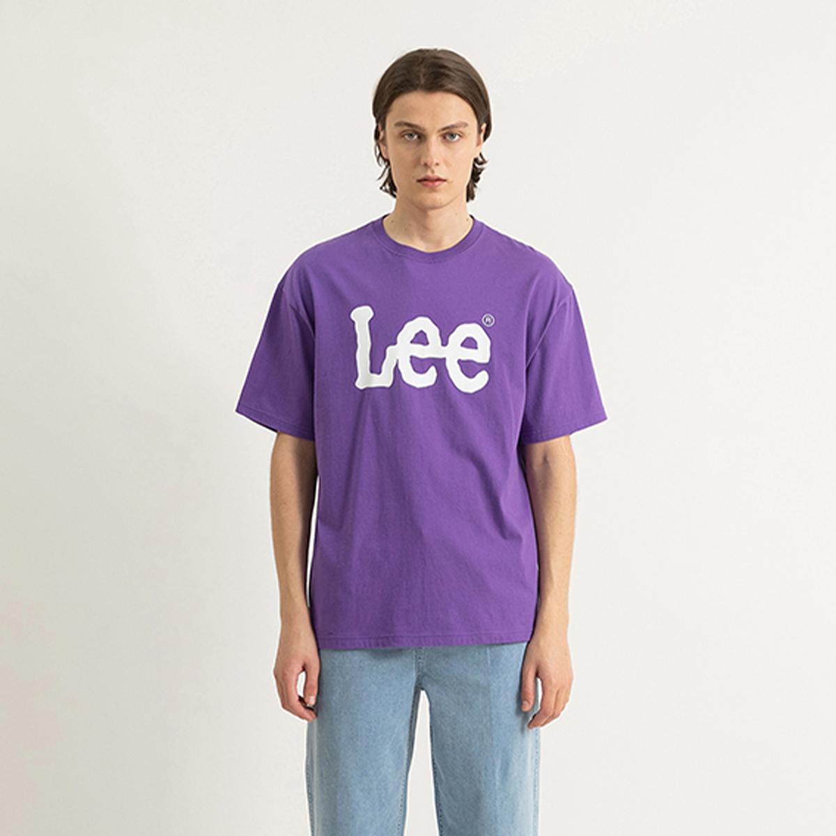 經典LOGO短袖T恤（紫色）